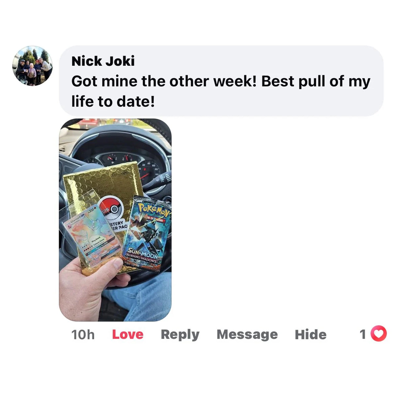 10X Pokémon Booster Packs