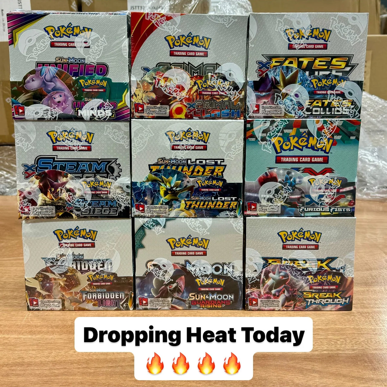 10X Pokémon Booster Packs