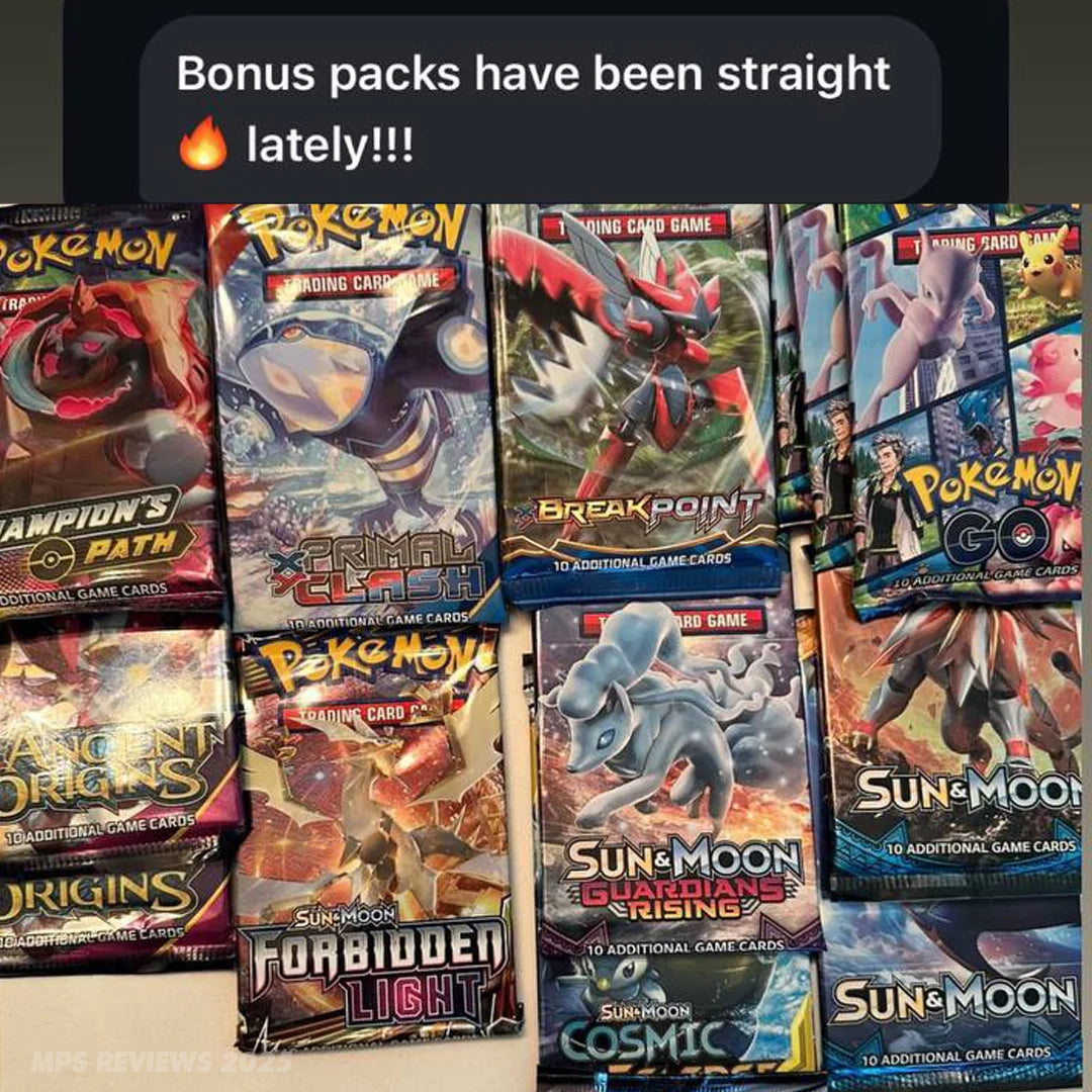 Starter Pokémon Mystery Box and Golden Ticket