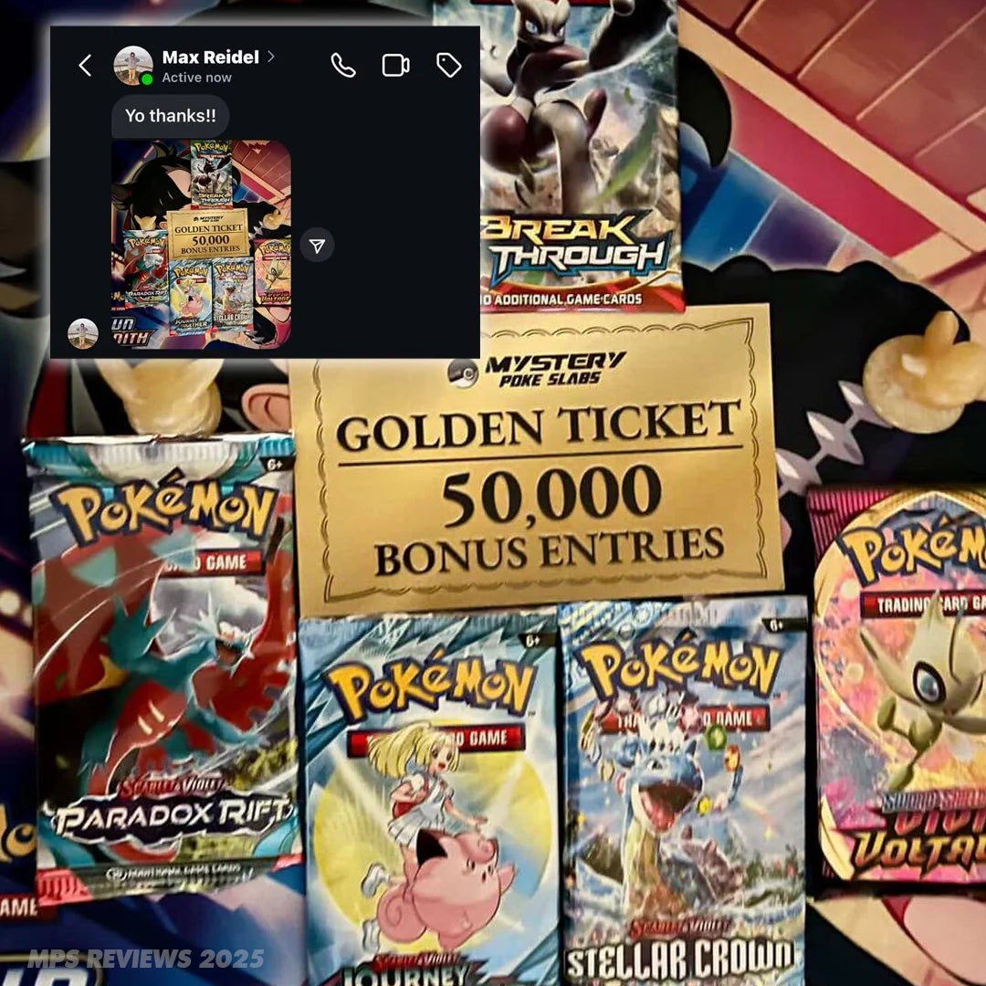 Starter Pokémon Mystery Box and Golden Ticket