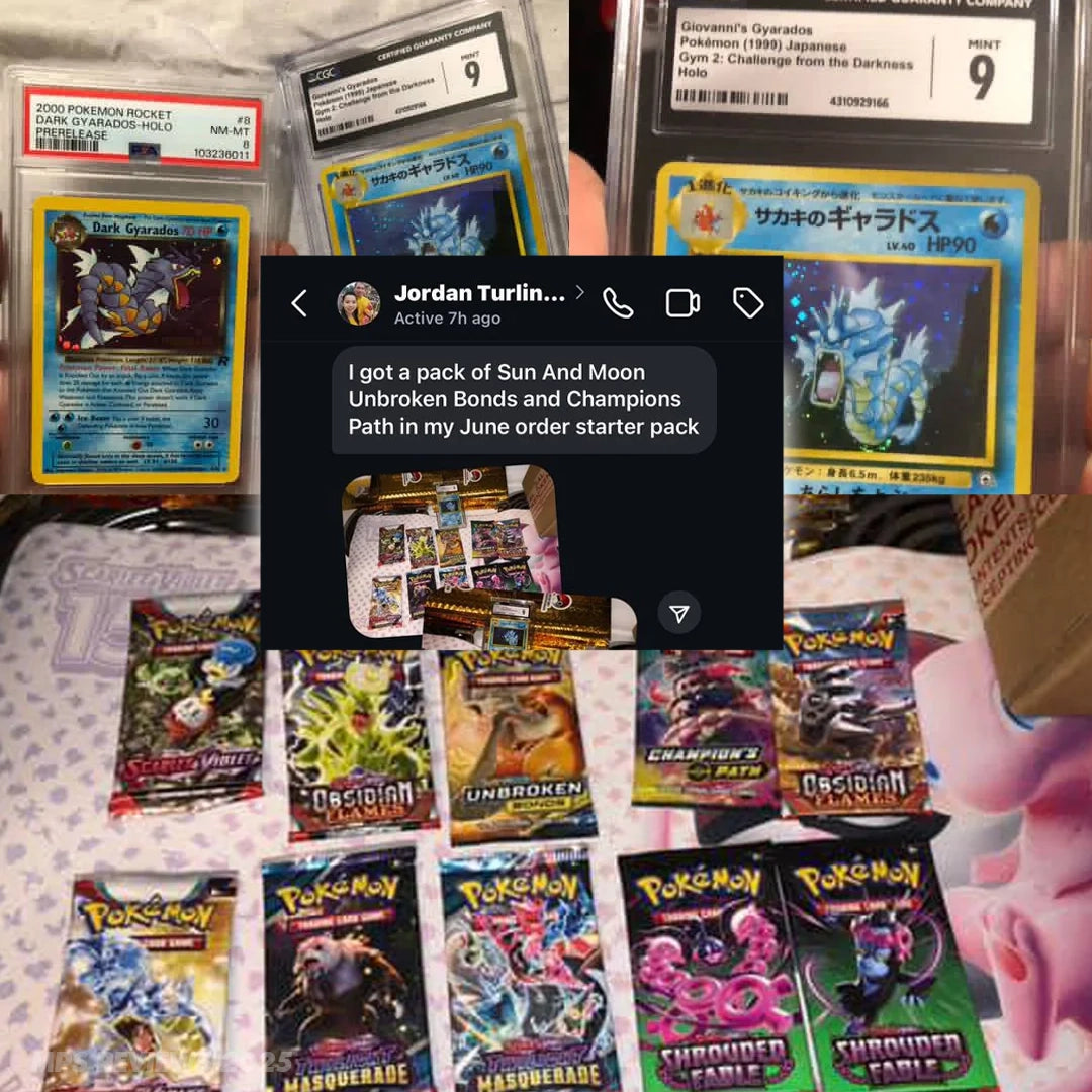 Starter Pokémon Mystery Box and Golden Ticket
