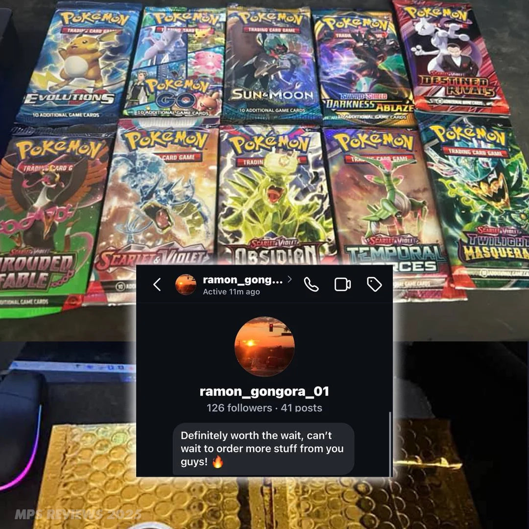 Starter Pokémon Mystery Box and Golden Ticket
