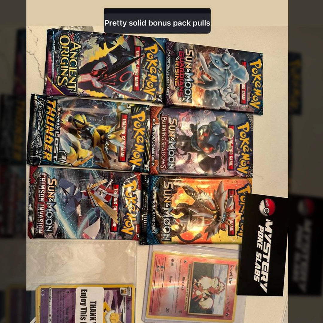 5X Pokémon Booster Packs
