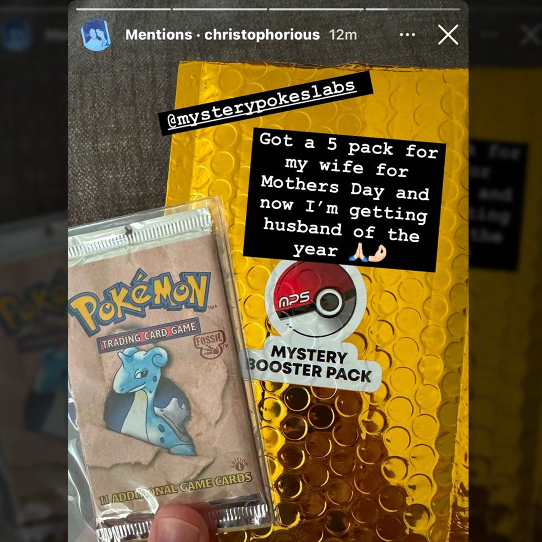5X Pokémon Booster Packs