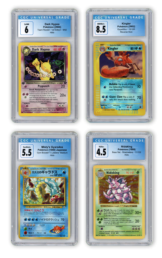 5X Vintage Slab Bag & Pokémon Booster Pack