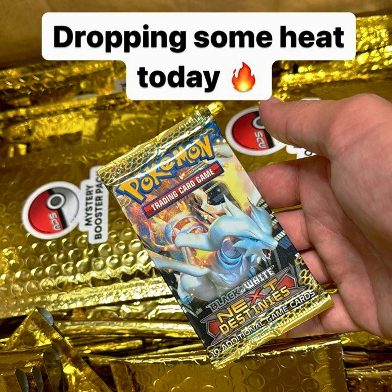 50X Pokmon Booster Packs and Two Golden Tickets MysteryPokeSlabs 50X Pokmon Booster Packs and Two Golden Tickets MysteryPokeSlabs