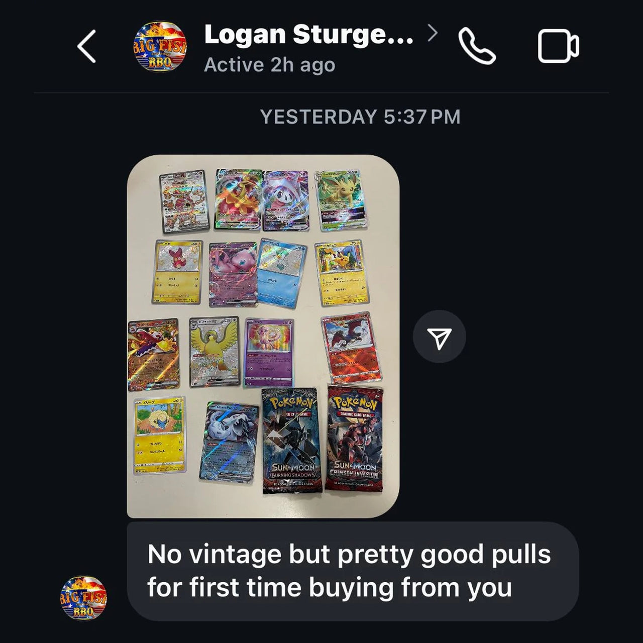 10X Pokémon Booster Pack
