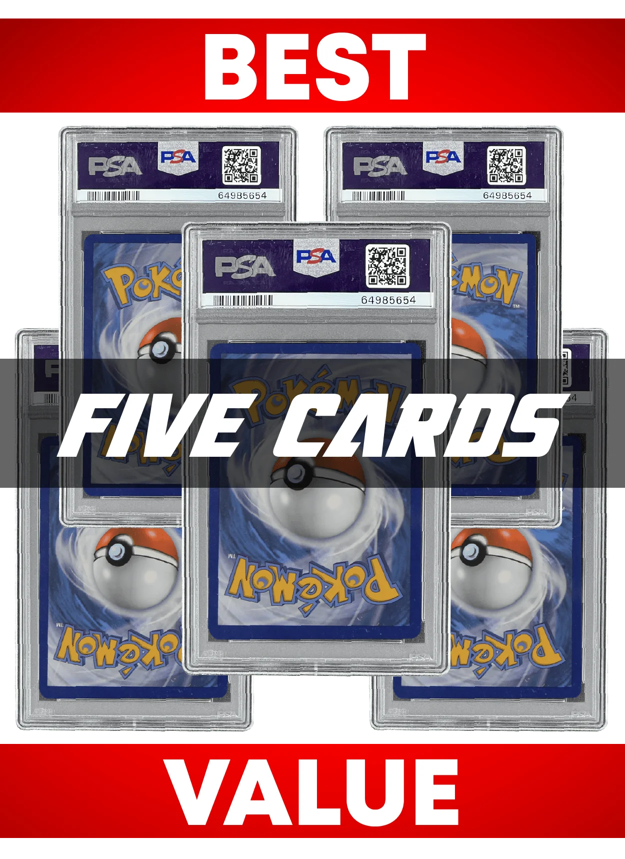 Premium Vintage Graded Pokémon Cards - MB TEST