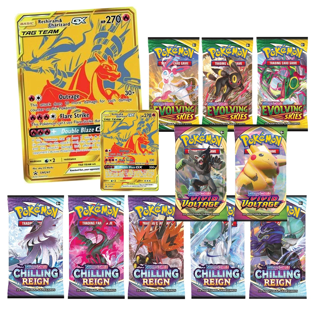 Reshiram and Charizard-GX Premium Collection