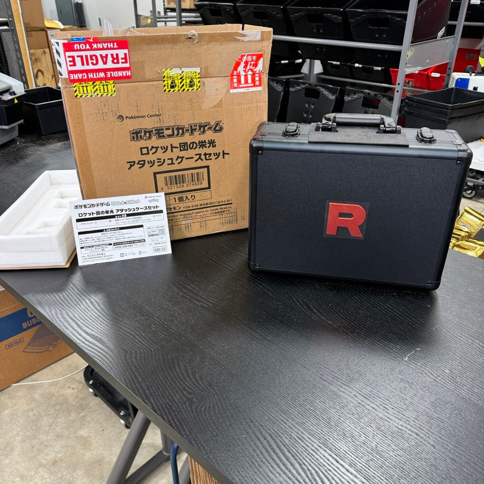 team rocket briefcase booster box Team Rocket Briefcase and Golden Ticket
