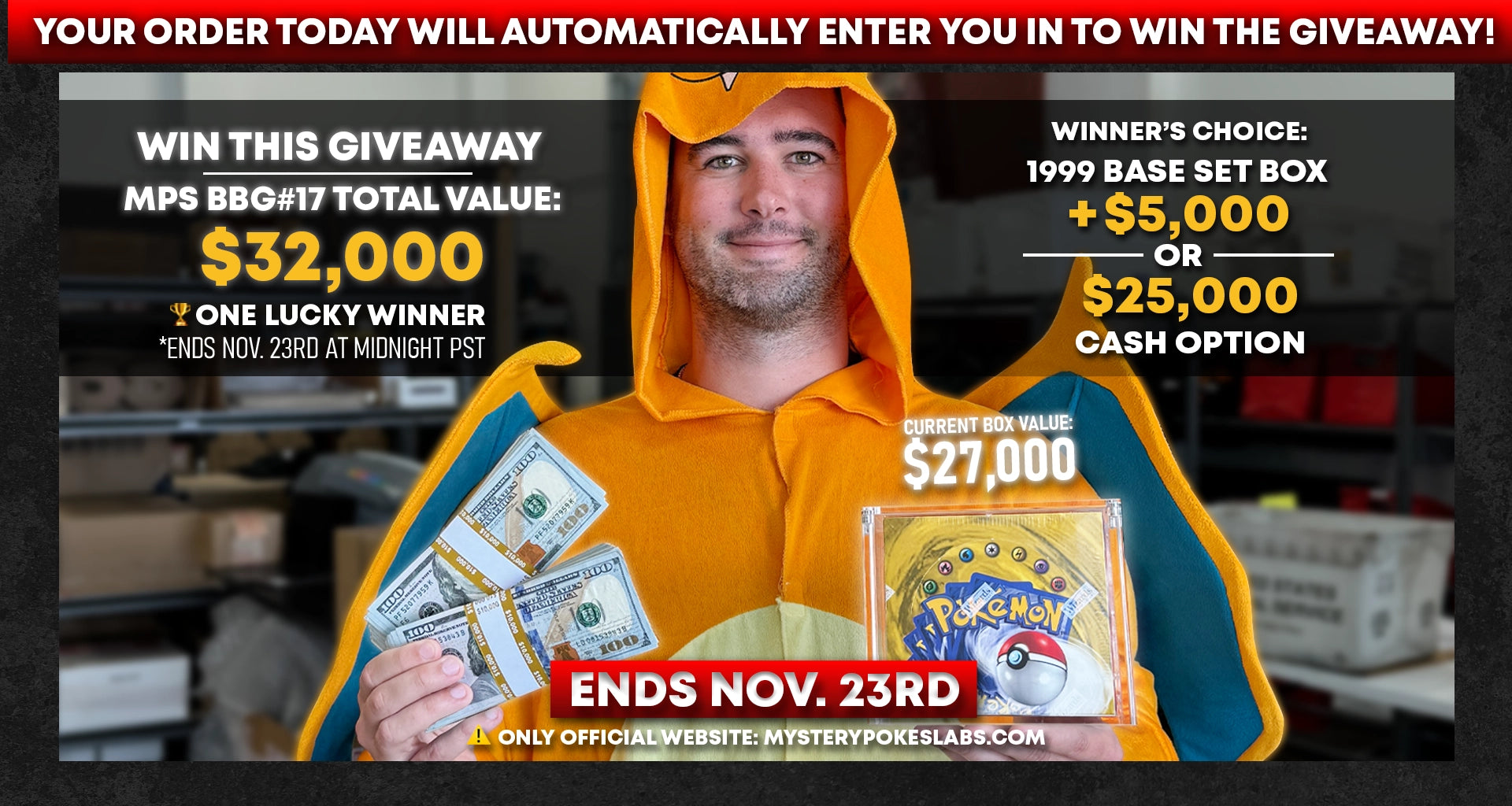 Mystery Poke Giveaway Hero Banner Desktop