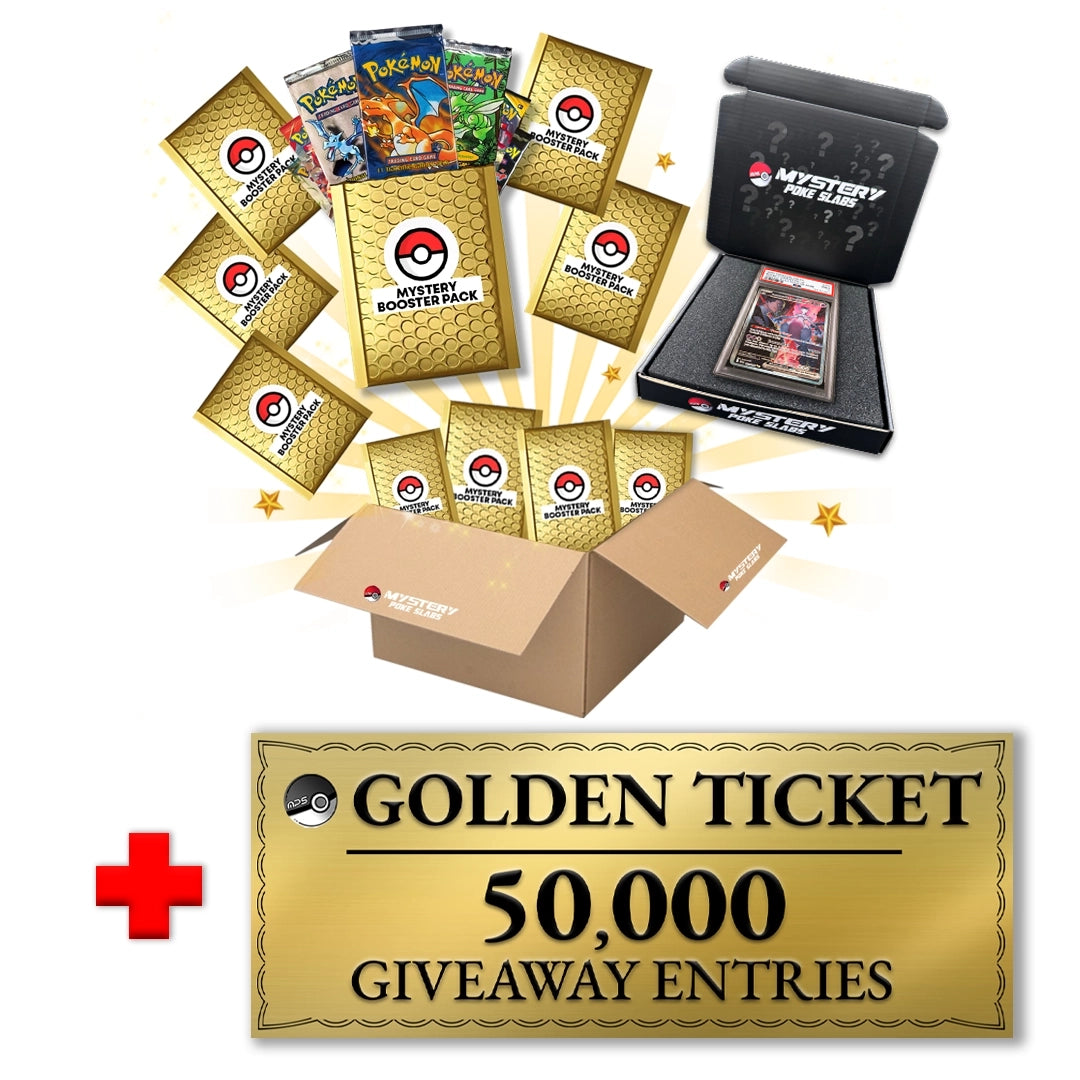 Starter Modern Pokémon Mystery Box and Golden Ticket