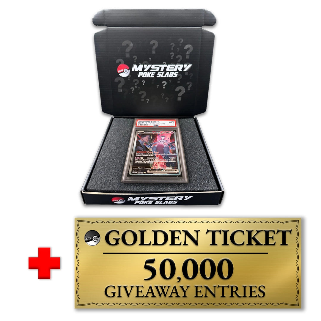 Premium Modern Graded Pokémon Cards and Golden Ticket