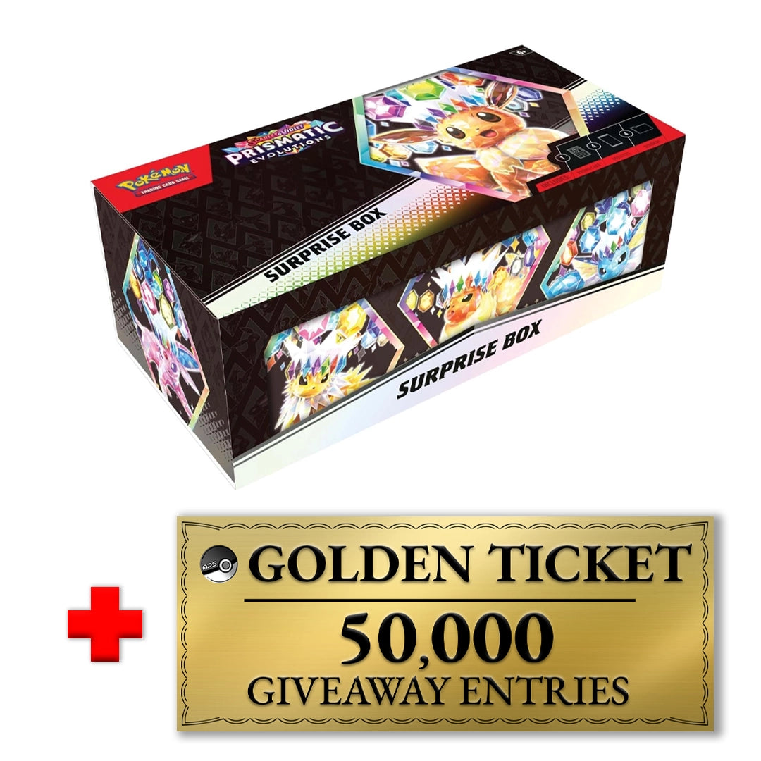 Prismatic Surprise Box and Golden Ticket Prismatic Surprise Box and Golden Ticket