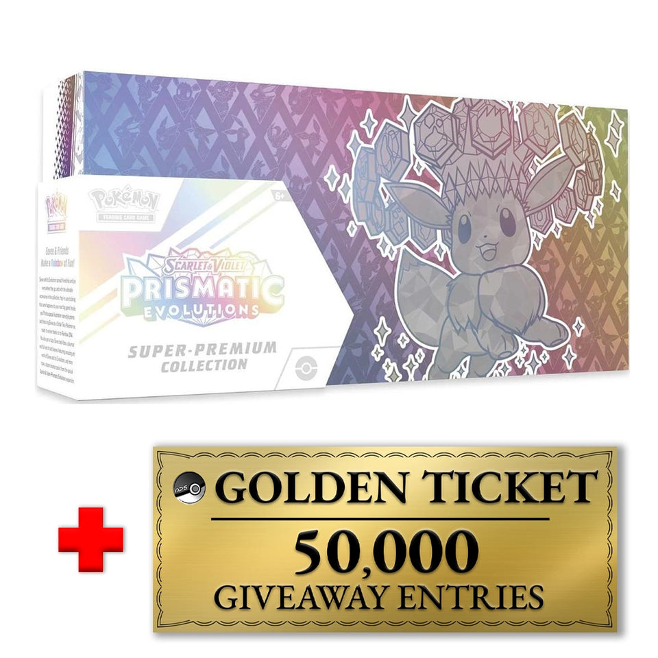 pokemon trading card games prismatic evolutions super premium collection box Pokmon TCG: Scarlet & VioletPrismatic Evolutions Super-Premium Collection