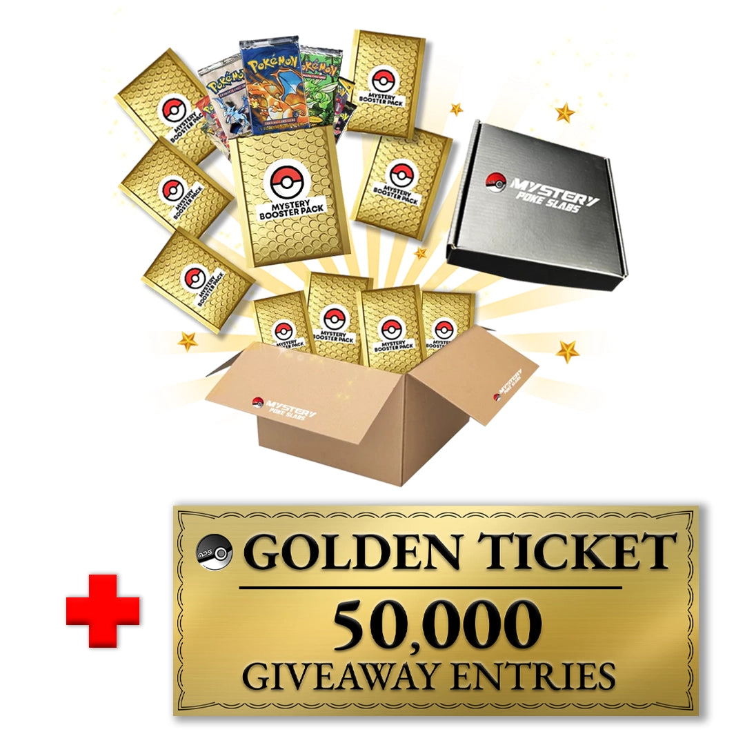 Starter Pokémon Mystery Box and Golden Ticket