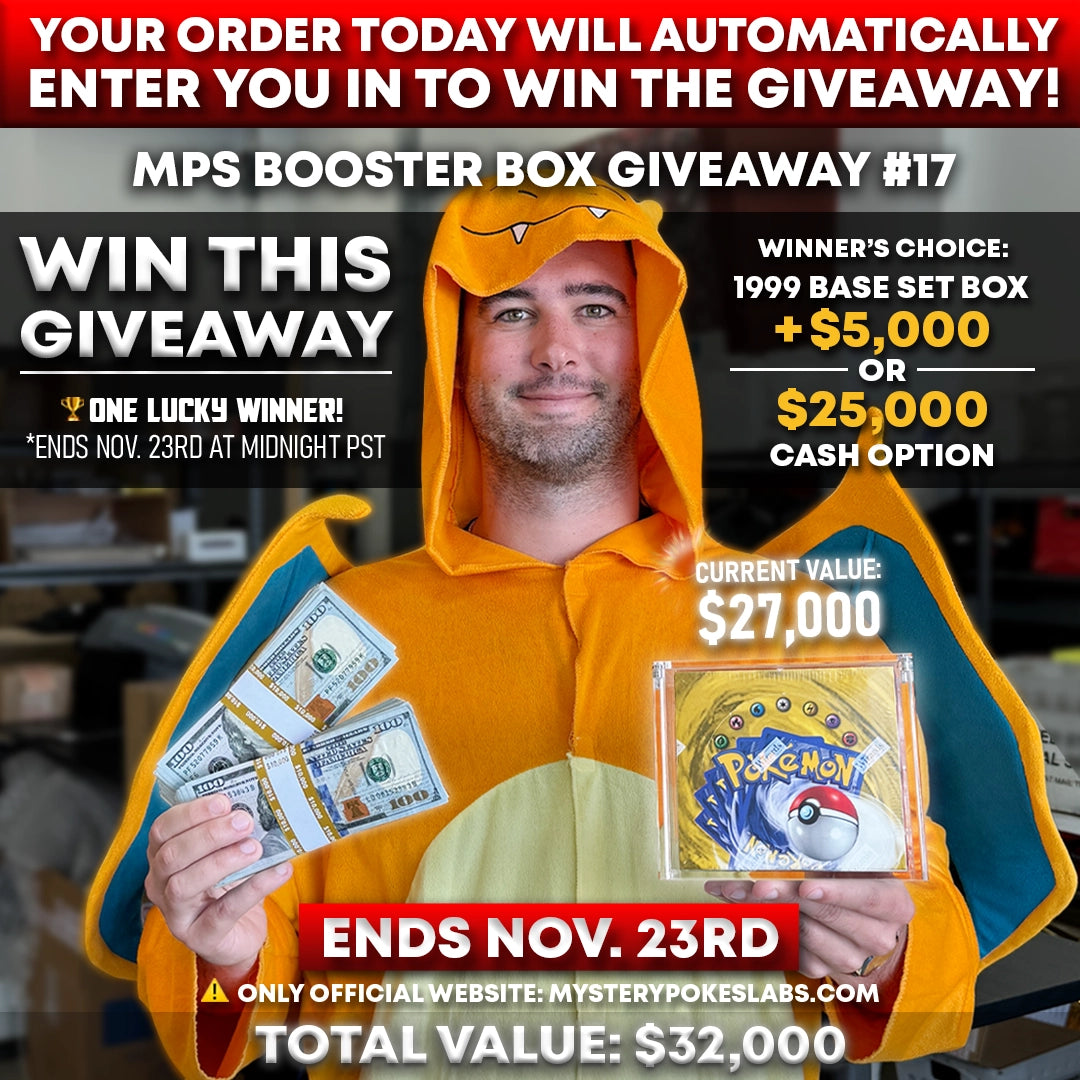 Premium Pokémon Mystery Box and Golden Ticket