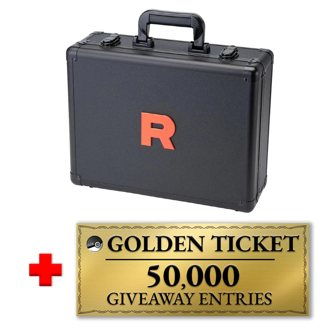 Team Rocket Briefcase and Golden Ticket