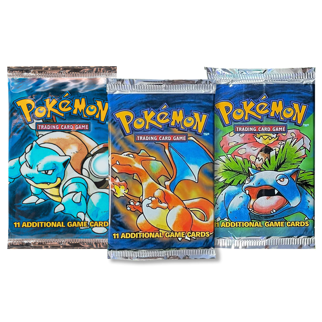 Base Set Pokémon Booster Pack - Random Art