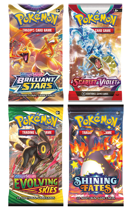 Pokmon Cards Pokmon TCG Mystery Box 3 Sealed Booster Packs (Mix Of Sets), Authentic Guaranteed Pokmon Cards Pokmon TCG Mystery Box 3 Sealed Booster Packs (Mix Of Sets), Authentic Guaranteed
