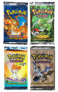 Thumbnail for 2X Vintage Slab Bag & Pokémon Booster Pack