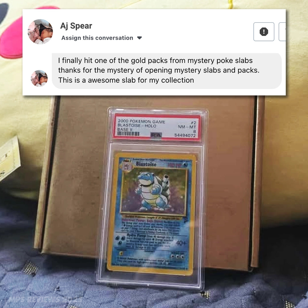 Vintage Graded Card and Golden Ticket