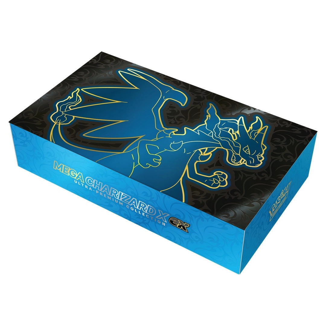 Mega Charizard X ex Ultra Premium Collection and Golden Ticket
