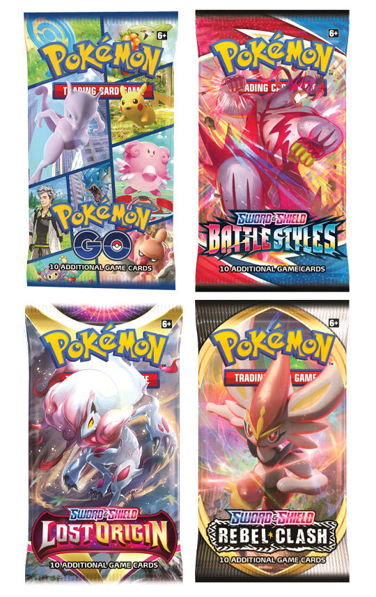 100X Pokemon Booster Pack