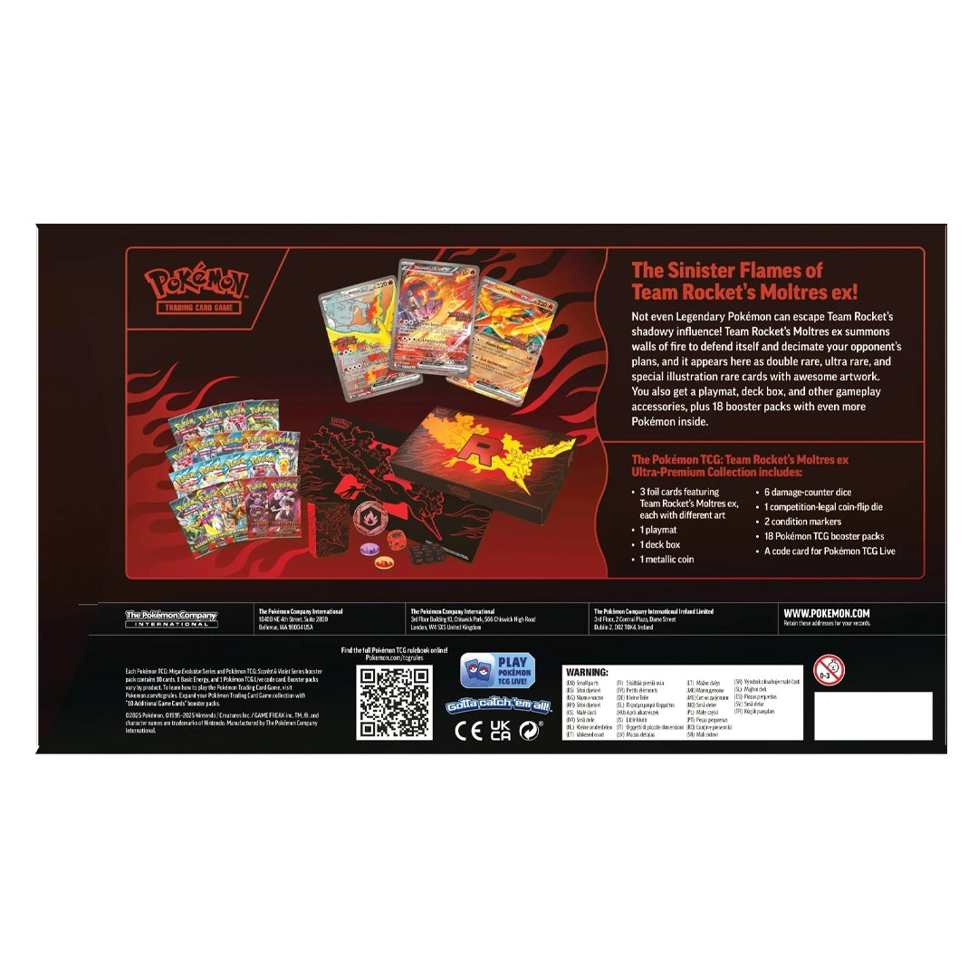 Team Rocket Moltres ex UPC and Golden Ticket – MysteryPokeSlabs