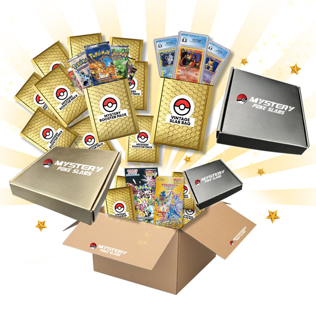 Premium Pokmon Mystery Box MysteryPokeSlabs Premium Pokmon Mystery Box MysteryPokeSlabs