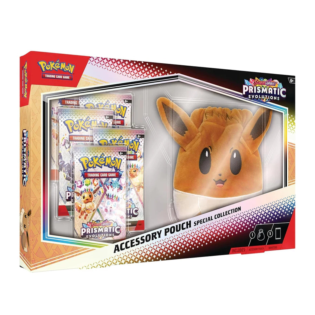 Prismatic Evolutions Accessory Pouch Special Collection Box