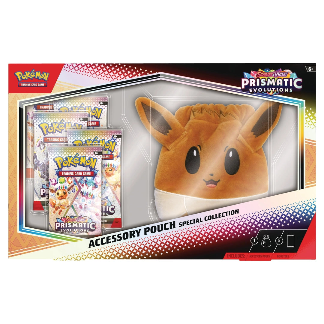 Prismatic Evolutions Accessory Pouch Special Collection Box