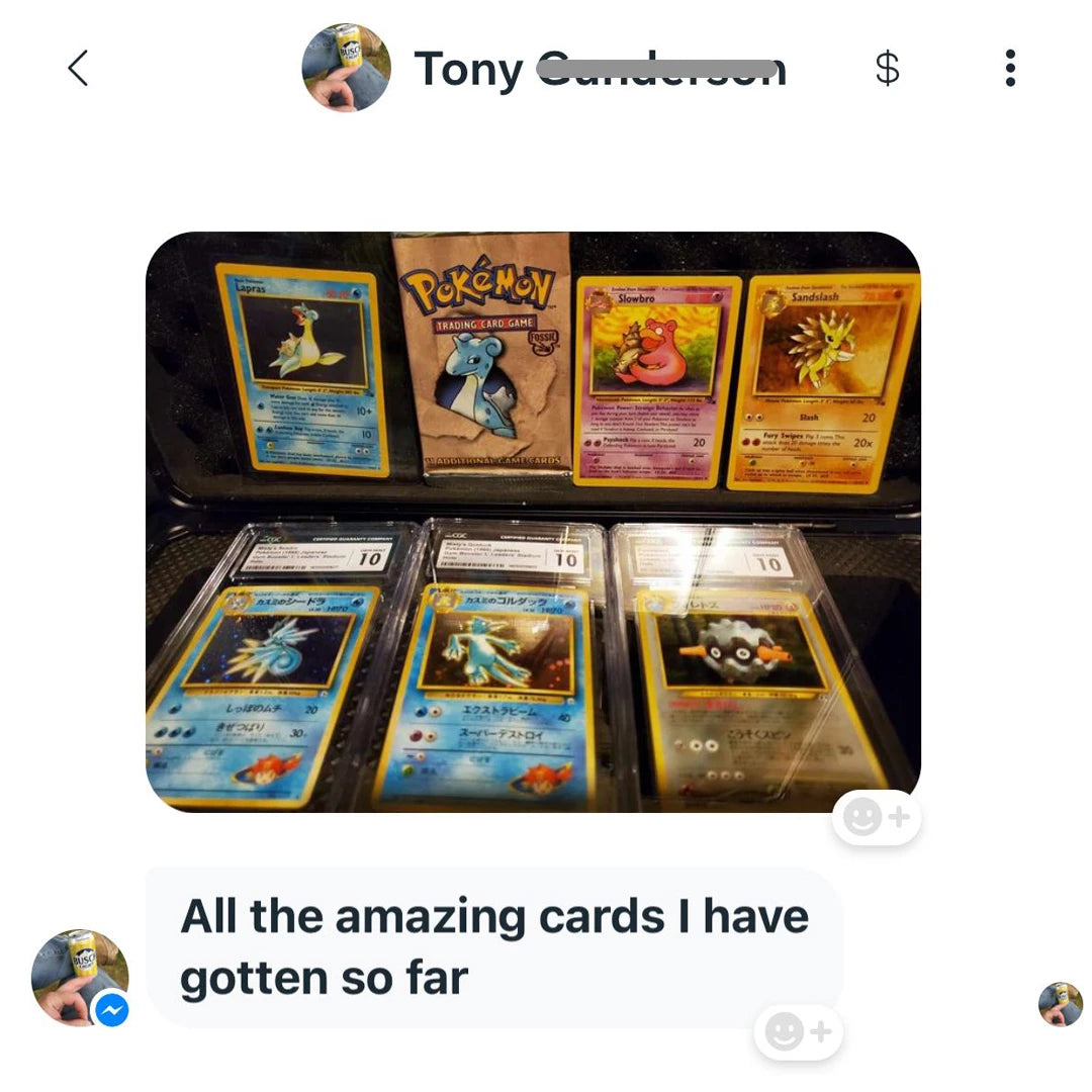 Vintage Graded Card and Golden Ticket MysteryPokeSlabs Vintage Graded Card and Golden Ticket MysteryPokeSlabs
