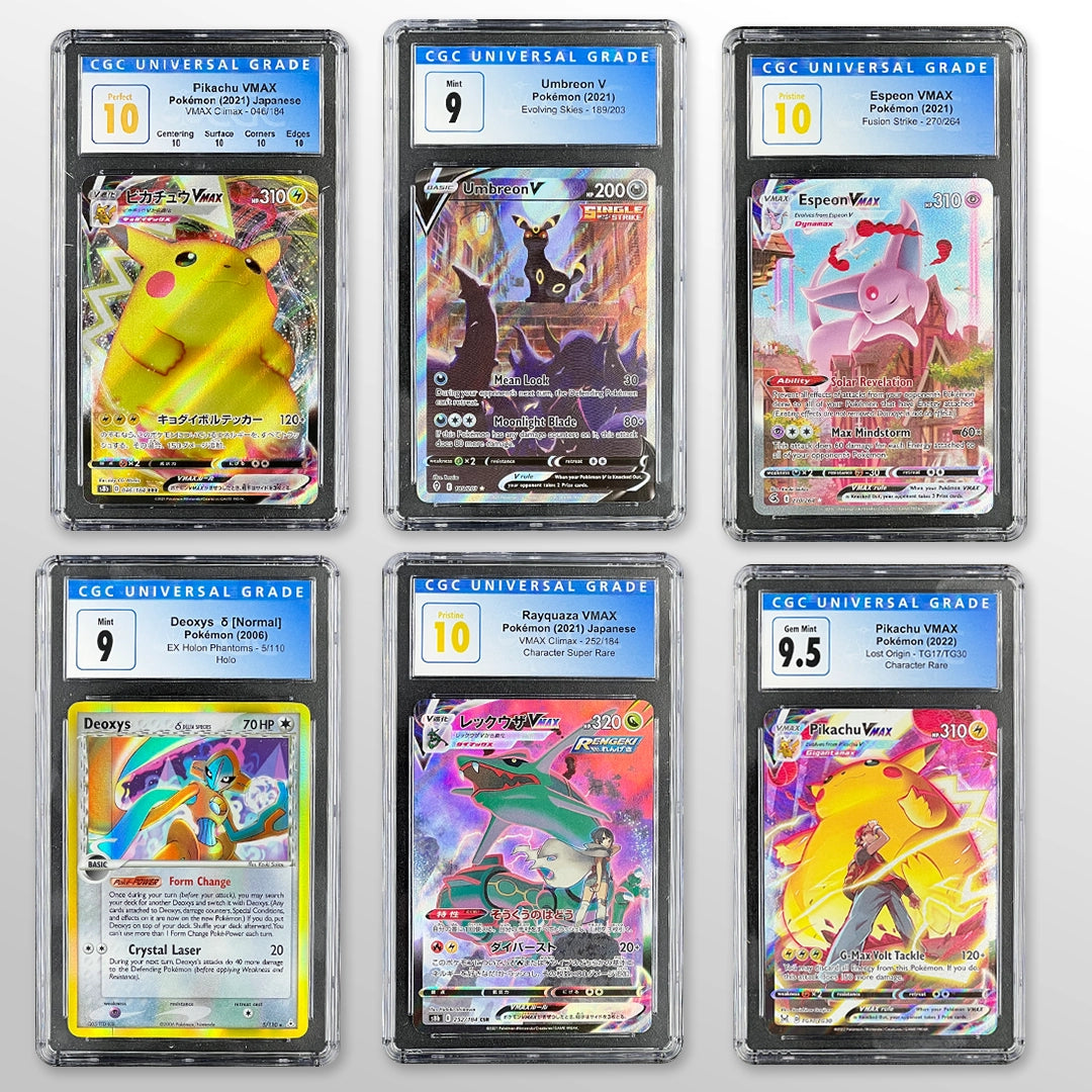 Premium Modern Graded Pokmon Cards MysteryPokeSlabs Premium Modern Graded Pokmon Cards MysteryPokeSlabs