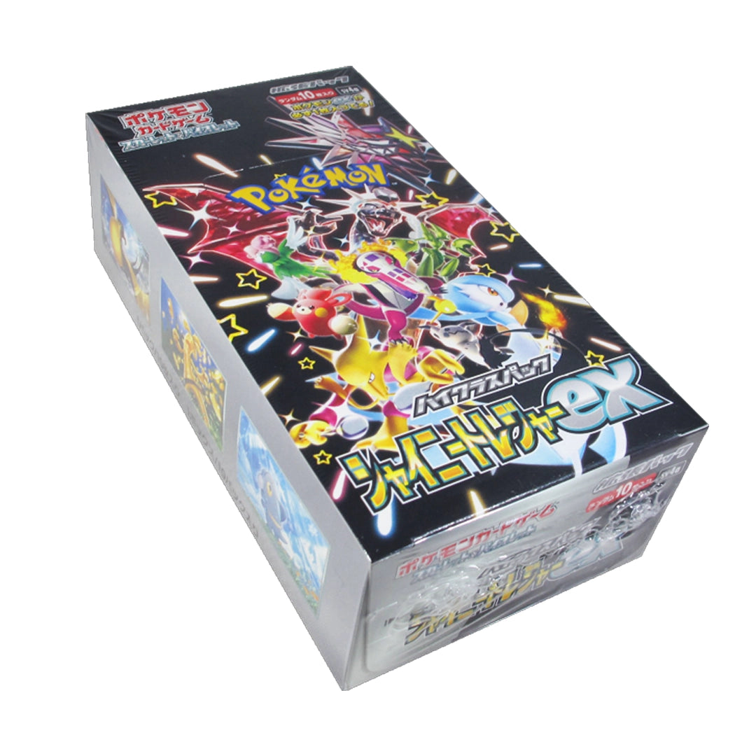 Shiny Treasure ex Japanese High Class Booster Box and Golden Ticket Shiny Treasure ex Japanese High Class Booster Box and Golden Ticket