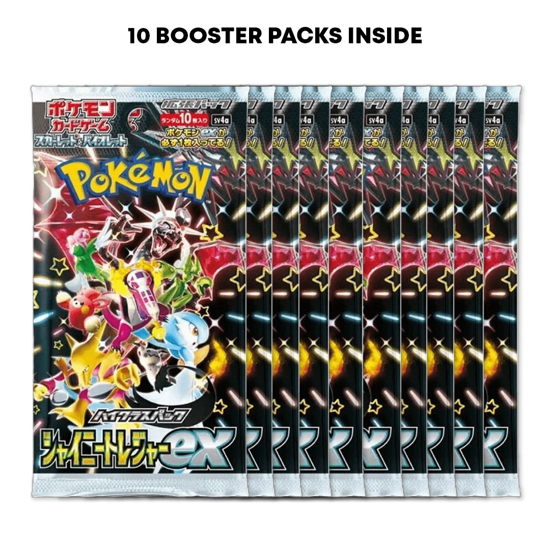 Shiny Treasure ex Japanese High Class Booster Box and Golden Ticket MysteryPokeSlabs Shiny Treasure ex Japanese High Class Booster Box and Golden Ticket MysteryPokeSlabs
