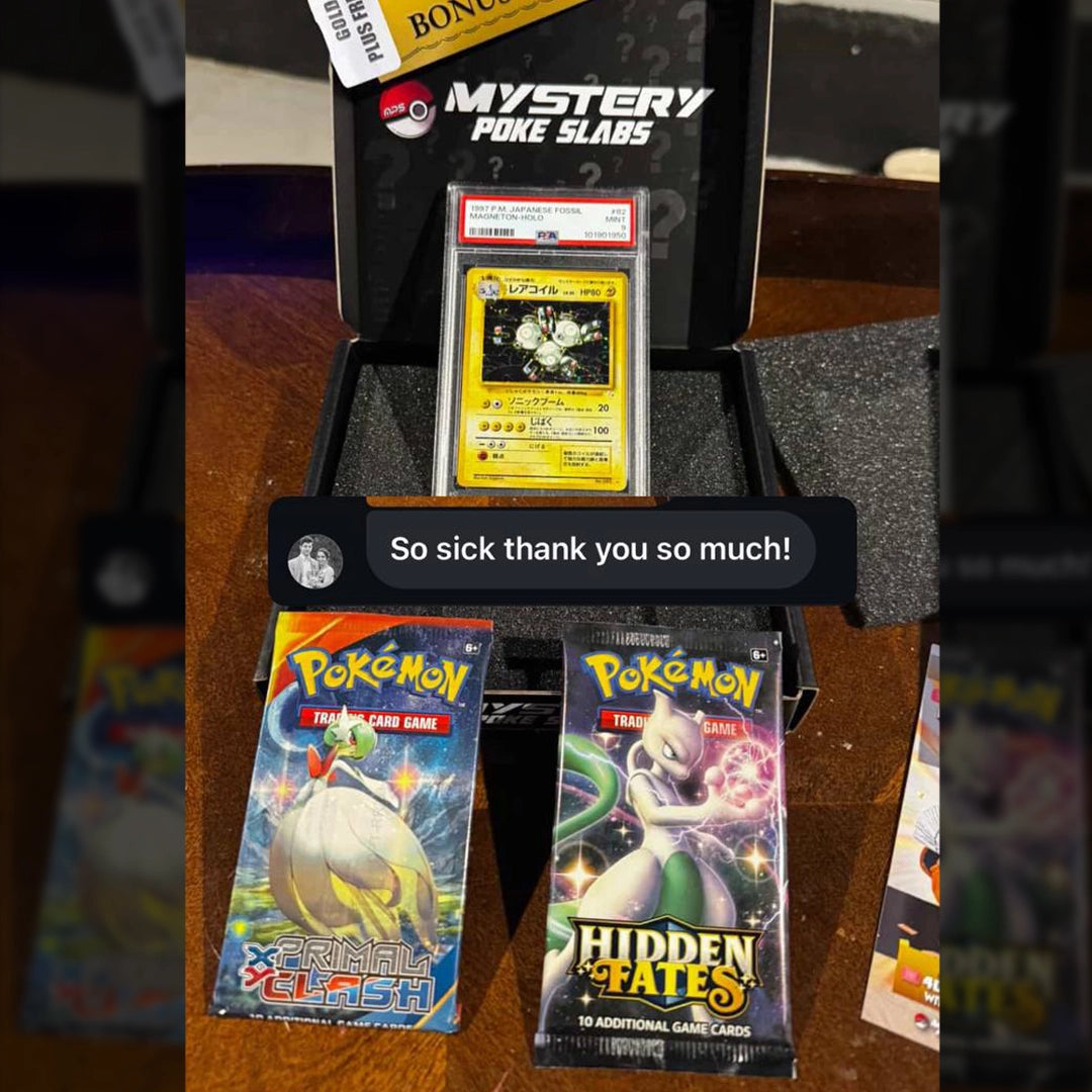Premium Pokmon Mystery Box MysteryPokeSlabs Premium Pokmon Mystery Box MysteryPokeSlabs