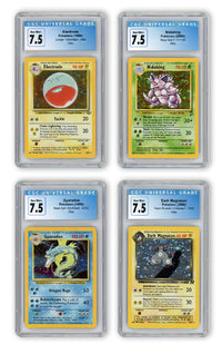 Thumbnail for 5X Vintage Slab Bag & Pokémon Booster Pack