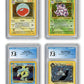 100X Vintage Slab Bag & Pokémon Booster Pack