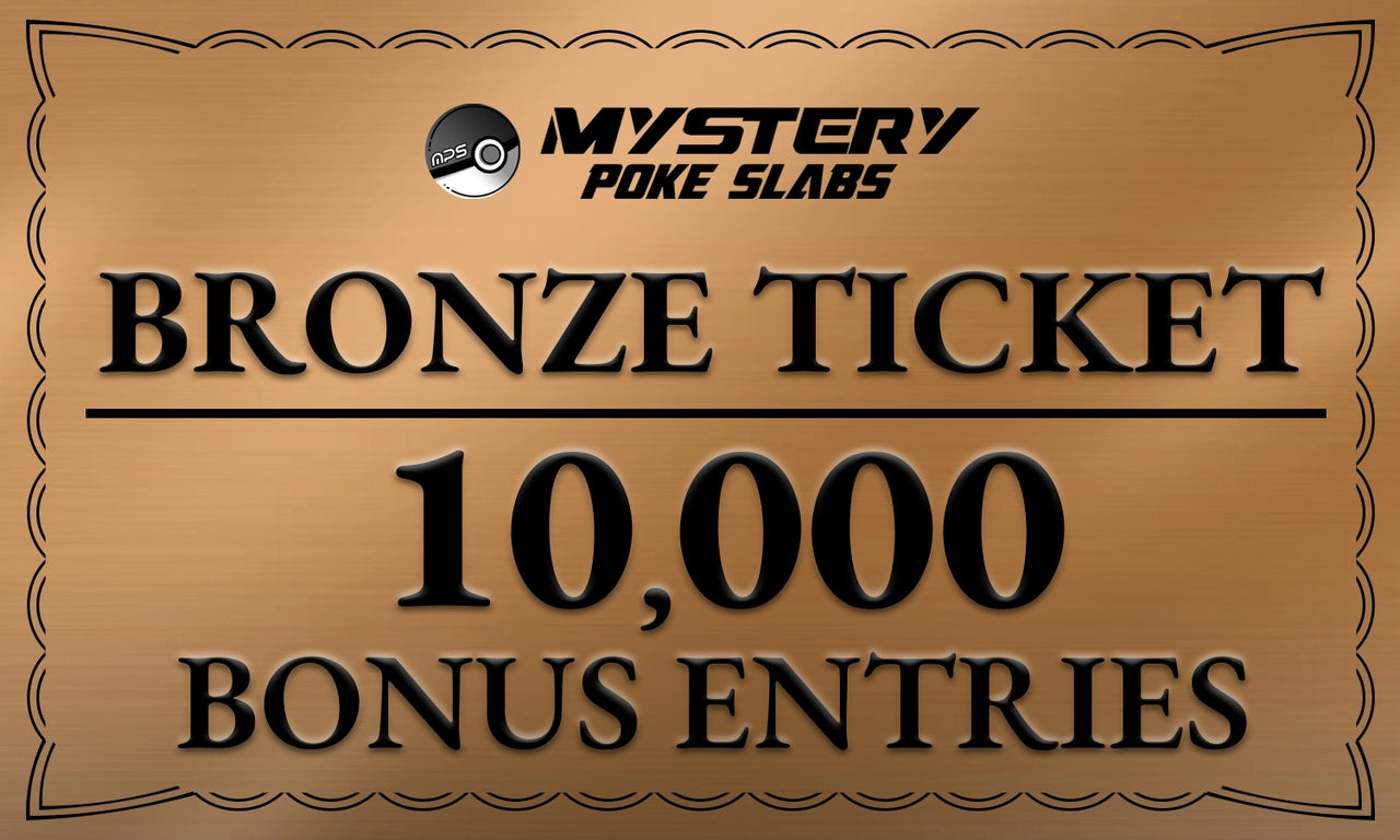 VIP Bronze Ticket 10,000 Entries Plus Free Gift