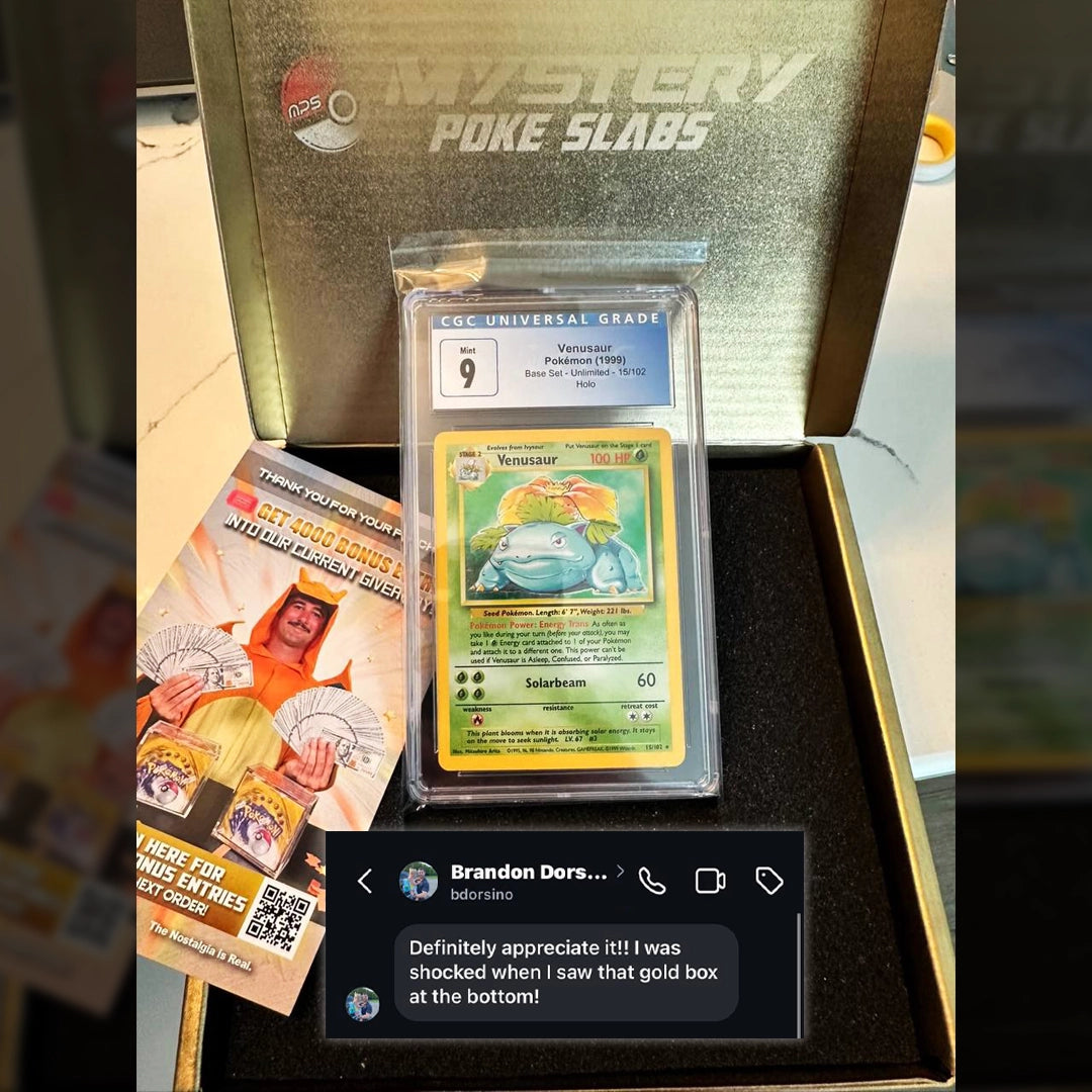 Premium Vintage Graded Pokmon Cards MysteryPokeSlabs Premium Vintage Graded Pokmon Cards MysteryPokeSlabs